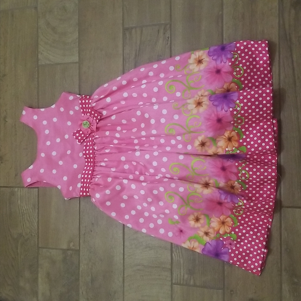 🐇Formal Easter Dress Girls 8 Floral Jayne Copeland